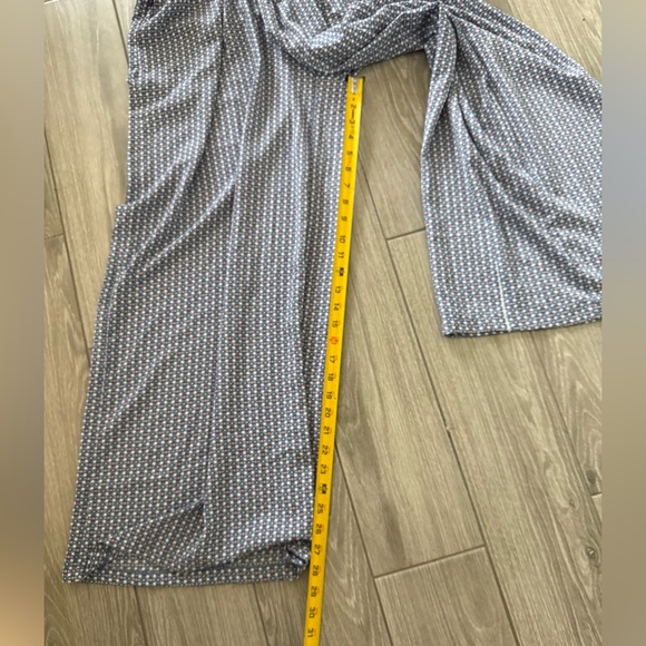 Max Studio|Blue Polka Dot Women's Wide leg jumpsuit w smocking•••NWT,Boho style - Picture 15 of 15